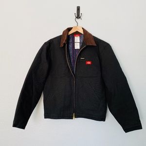 rigid duck blanket lined jacket by dickies